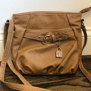 Rosetti Brown Faux Leather Purse